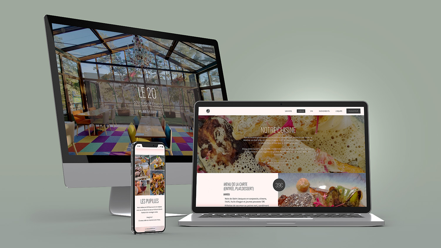 site-web-restaurant-le20-vay-studio